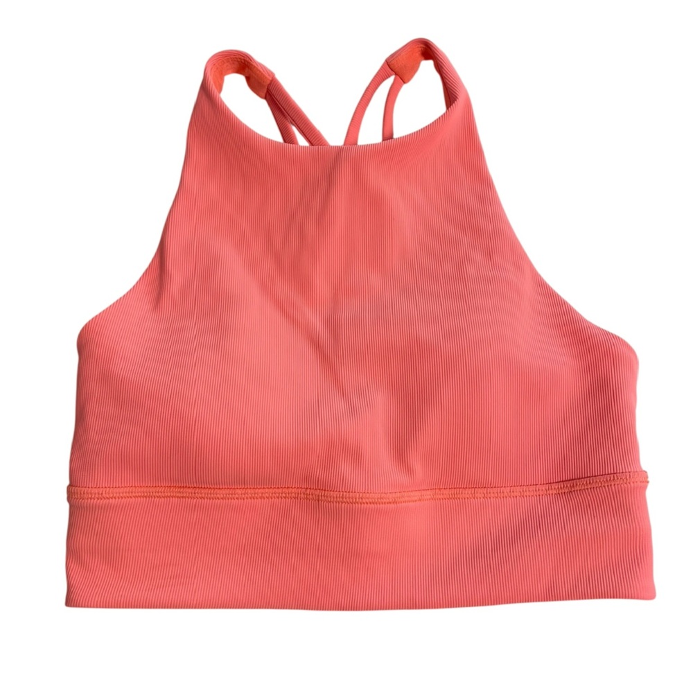 Lululemon Coral Strappy Sports Bra
